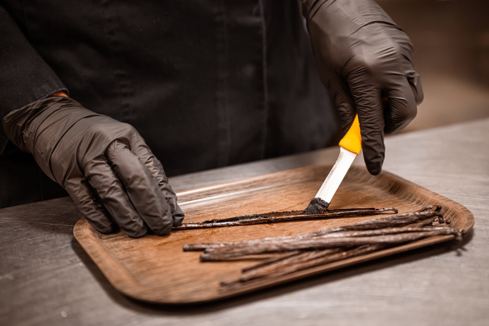 Echte vanillestokken voor het ijs van l'Heritage